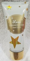 Luxe CINNAMON SUGAR Hand Cream Rich Moisturizing Morning Evening 2 oz/60... - $9.89