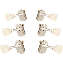 Vintage Style Tuners, Set Of Six Nickel - $188.99