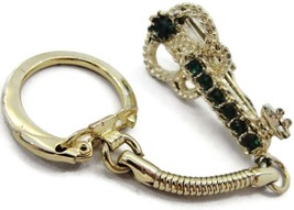 Clip On Key Finder Green Dangle Keychain Keyring Purse Bag Coat Zipper A... - £23.21 GBP