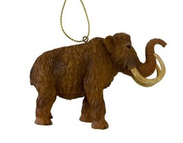 Kurt Adler Resin Wooly Mammoth Dinosaur Christmas Ornament C8284 NWT - $13.46