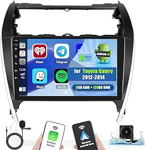 2024 Upgrade Android 13 Stereo For 2012 2013 2014 Toyota Camry Radio Wit... - $352.99