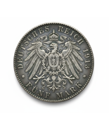 Historical 1913 German Empire Imperial Eagle Restrike Art Medal Collectible - $13.27