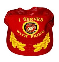 VTG Marine Corps I Served With Pride w/ Scrambled Eggs Meshback Snapback... - $48.39