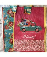 THE PIONEER WOMAN REUSABLE SHOPPING/TOTE BAG, PIONEER TRUCK &amp; VINTAGE FL... - €13,02 EUR