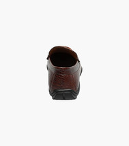 Stacy Adams Embrey Moc Toe Bit Slip-On Dress Shoes Cognac 25703-221 image 7