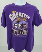 Gildan NFL Baltimore Ravens Ray Williams 52 Tee Shirt Men&#39;s Size Large - £16.67 GBP