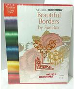 New Sealed Studio Bernina 527 BEAUTIFUL BORDERS Artista Embroidery Desig... - €47,64 EUR