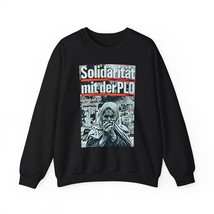 Solidarity With The PLO Long Sleeve Sweatshirt Graphic Print Crewneck Un... - $29.22+