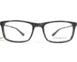 Jhane Barnes Eyeglasses Frames COMPUTATION BK Clear Black Gray Plaid 54-... - $55.91