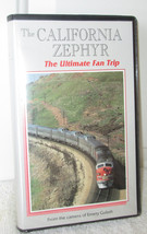 The California Zephyr Ultimate Fan Trip VHS 11965 Railroad Film EMERY GU... - $11.20