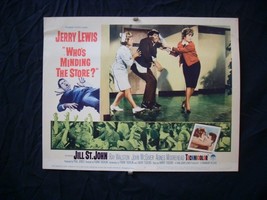 WHO&#39;S MINDING THE STORE?-1963-JERRY LEWIS-11&quot;x14&quot; LC #3 VG/FN - £13.83 GBP