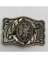 VTG Western Design Speckle Stone Center  Cowboy Cowgirl Belt Buckle - $54.69 CAD