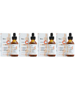 4 KIZZ Vitamin C Serum - Facial Skin Care Formulated with Hyaluronic Acid - $54.75 CAD