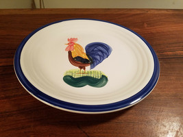 Alco Industries 10 3/4&quot; #06221 Rooster Design Dinner Plate - £7.75 GBP