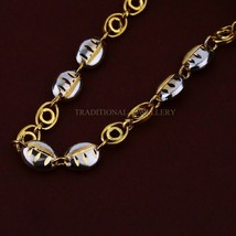Unisex Italian Turkey chain 916% 22k Gold Chain Necklace Daily wear Jewelry 119 - £3,403.72 GBP+