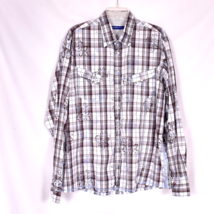 Georg Roth Pearl Snap Western Shirt Size XXL - £19.63 GBP