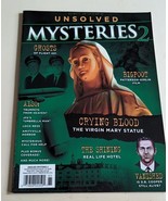 Unsolved Mysteries Magazine 2 Crying Blood The Virgin Mary Statue Ghosts - $13.46