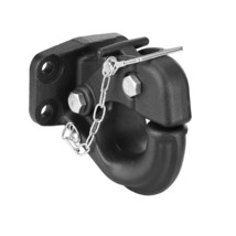 Pintle Hitch Trailer Hitches Receiver for 2.5&quot; to 3&quot; Lunette Ring 30000 lbs - $2,178.89 MXN