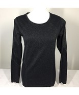 Athleta Top Large Shimmer Glitter Sparkle Long Sleeve - $17.49