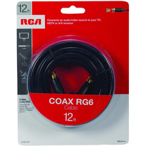 RCA RG6 Coaxial Cable - 12 Ft. - £12.53 GBP