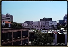 1974 Atlanta, Rooftop Parking, Urban Decay Smith Chevrolet Kodachrome 35mm Slide - £2.22 GBP