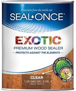 Seal-Once Exotic Premium - Wood Stain and Waterproof Sealer in One for E... - $2,218.30 MXN