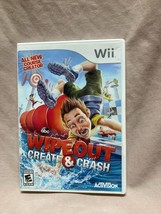 ABC Wipeout Create &amp; Crash For Nintendo Wii  - £11.87 GBP