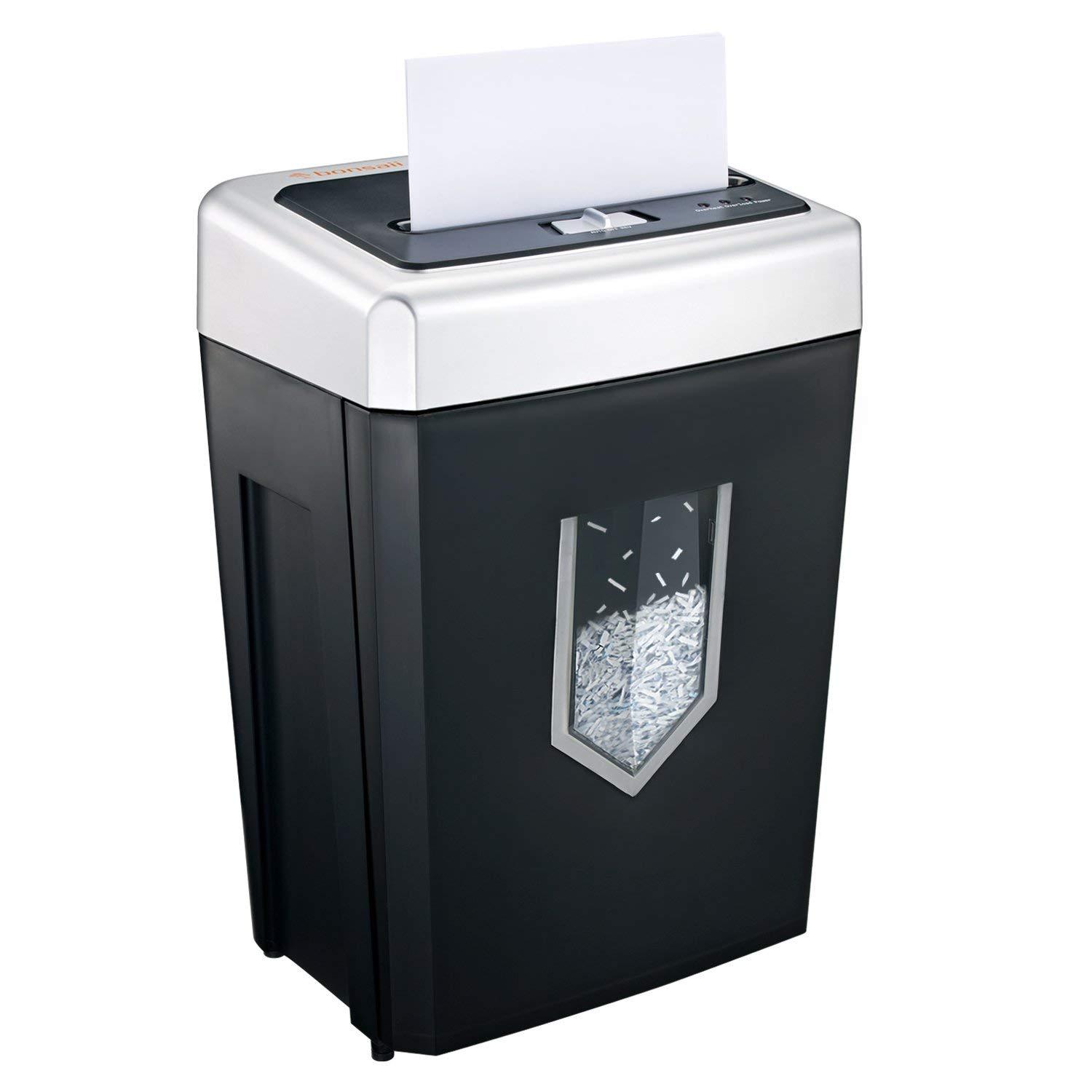 Primary image for Bonsaii 14-Sheet Cross-Cut Heavy Duty Paper Shredder 30 Minutes Duty Cycle C169-