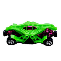 Hot Wheels Green Purple Dinosaur Looking Die-Cast Car 1985 Vintage 80s Dino - £9.86 GBP