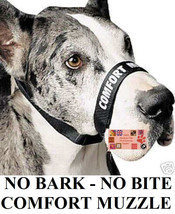 DOG Grooming Training No Bark No Bite Comfort Easy Quick Fit Adjustable ... - $11.99+
