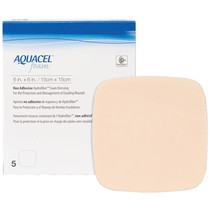 AQUACEL foam dressing non-adhesive 6&quot; x 6&quot; (15 cm x 15 cm) - $2,550.70 MXN