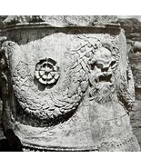 1927 Round Base Dionysus Theater Athens Antique Art Print Ephemera DWM7C - $6.96 CAD