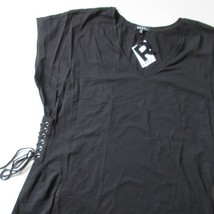 NWT Rebel Wilson x Angels Corset Side Shift in Black V-neck T-Shirt Dress 3X $89 - £18.92 GBP