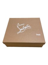 Christian Louboutin Empty Shoe Box With Tissue Paper 12”x 10”x4”Gift Set... - $37.39