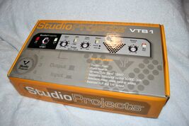 Studio Projects VTB1 Tube Mic Preamp Preamplifier with Plug Box Manual w6b - $148.50
