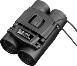 Luhao 40X22 Hd Powerful Binoculars 2000M Long Range Folding Mini, Black - £28.70 GBP