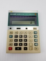 Vintage Sharp Elsi Mate EL-1124 Large Solar Cell Calculator Rare Vhtf Tested - £15.79 GBP