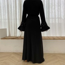 European And American Fashion Multi Layered Flare Sleeve Dress - £98.36 GBP