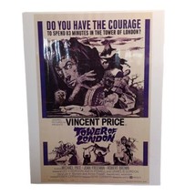 Tower of London (1962) Laminated Mini 7”x11.5” Lobby Card Poster Print - £7.88 GBP