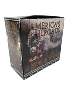 Americas Railroads The Steam Train Legacy 7 VHS Tapes Box Set Vintage 19... - £7.40 GBP
