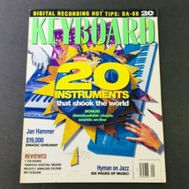 Keyboard Magazine January 1995 - Jan Hammer Hyman on Jazz &amp; Yamaha Digital Mixer - £11.34 GBP
