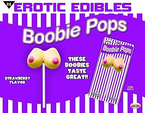 Boobie Pops Lollipop Strawberry - $11.87