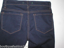 New $214 J Brand Jeans Very Dark Blue Slim Skinny 25 26 X 29 Mid Rise Womens  - £169.35 GBP