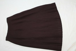  John Wanamaker Antique vtg Accordion 100% Fine Wool  Skirt Sz XS / 6 25... - $59.40