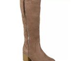 Journee Collection Women Knee High Riding Boots Sanora Size US 5.5 Taupe - $29.70