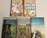 5 ROALD DAHL Children Books Lot: BFG Danny Champion of World Charlie Hen... - $9.99