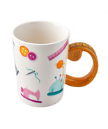 Tape Measure Themed Sewing Mug - £10.18 GBP