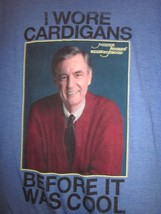 NWT - MISTER ROGERS&#39; NEIGHBORHOOD &quot;I WORE CARDIGANS...&quot; Short Sleeve XL ... - $17.99