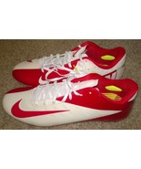 Nike Vapor Talon Elite Low TD Men&#39;s Football Cleats Red/White 500068 Pic... - £7.41 GBP+