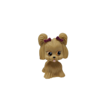 Yorkie Designer Dog Chic Boutique My Pet Pals 2&quot; Girl Pup Star 2008 Mini Fig - £6.20 GBP